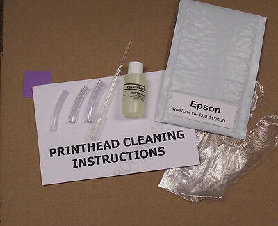 Epson Workforce Wp-4530 Printhead Cleaning Kit (everything Included) 445mud