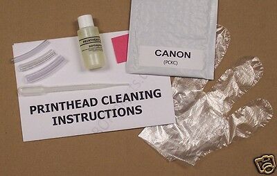 Unblock Print Head Nozzles For Canon. Printer Cleaning Kit Cleaner Flush (pckc)