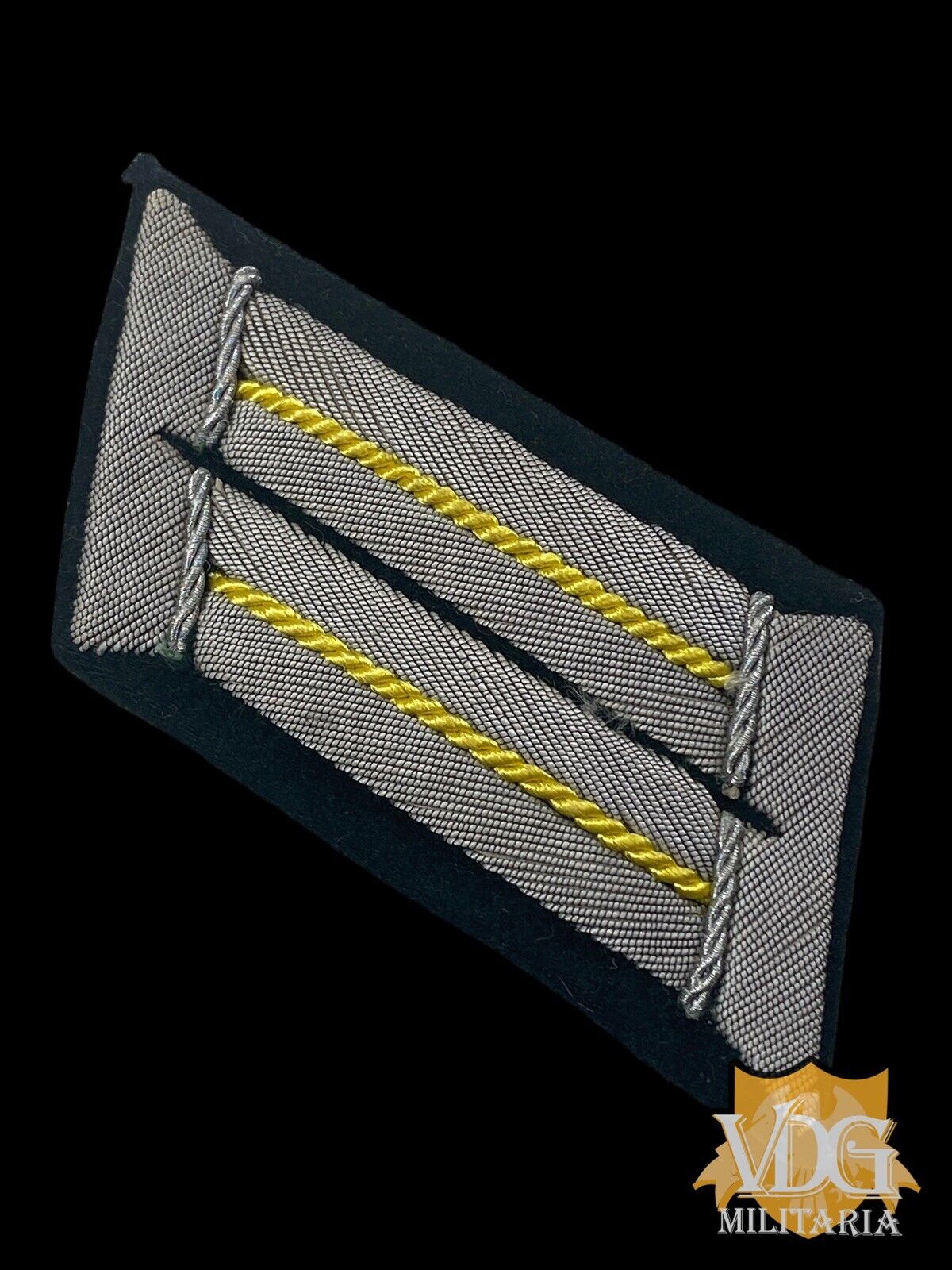 Ww2 German Heer Signal Officers Collar Tab Wehrmacht Insignia