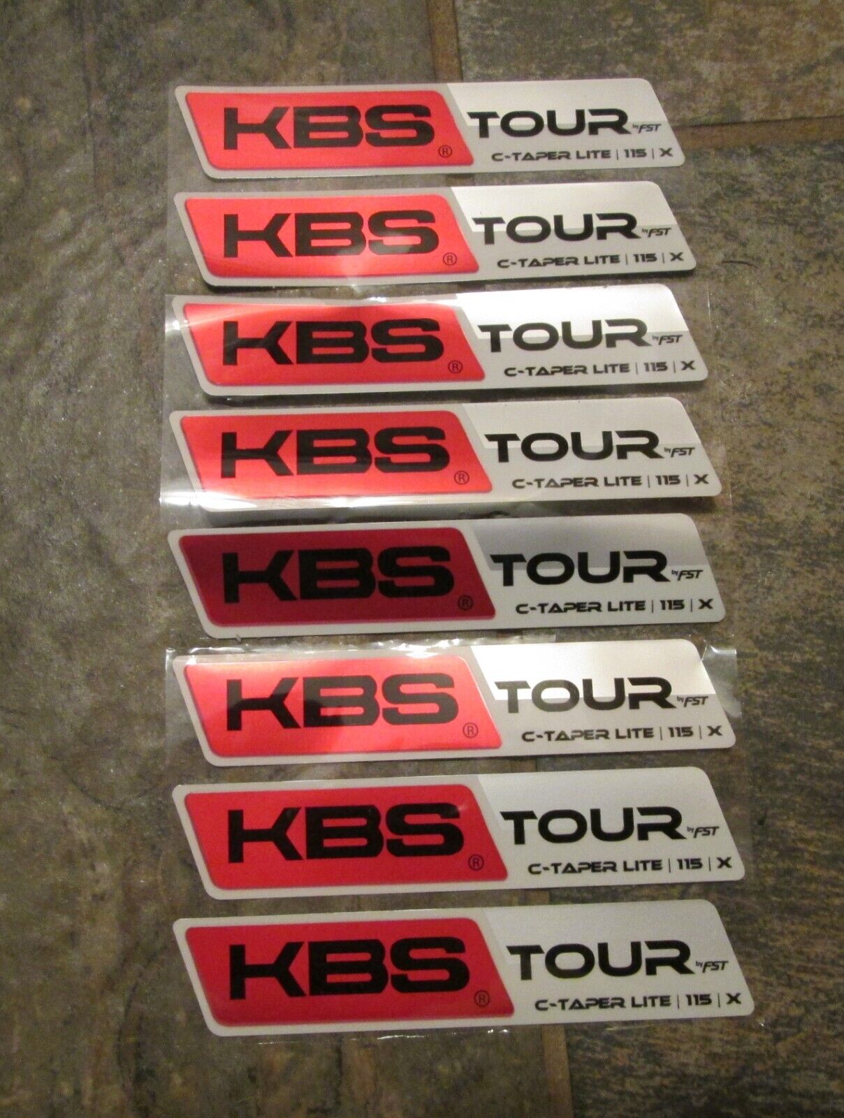 Kbs Tour C-taper Shaft Labels New!!!