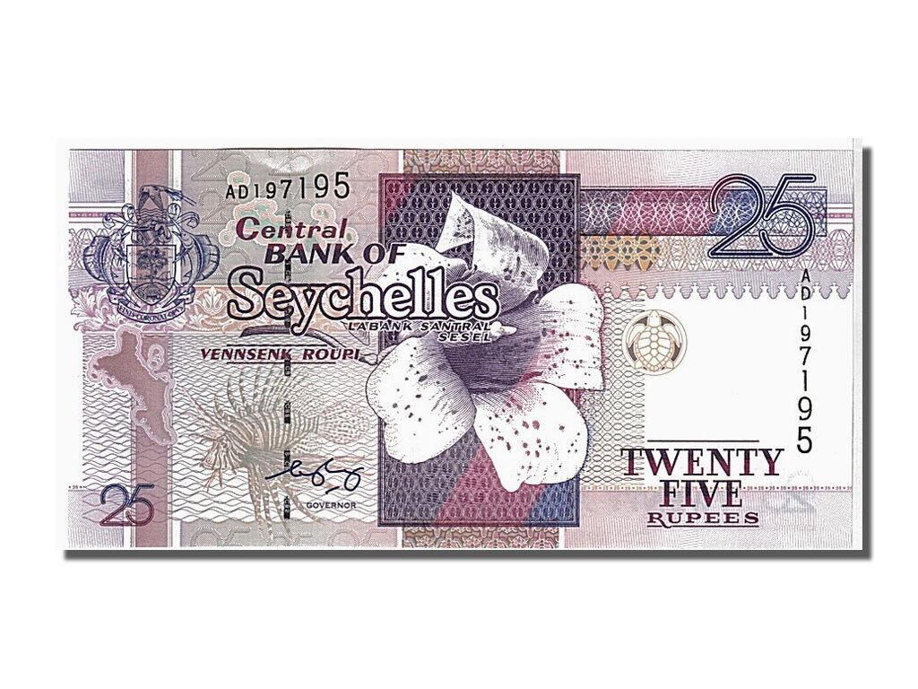 [#106851] Banknote, Seychelles, 25 Rupees, 1998, Km:37, Unc
