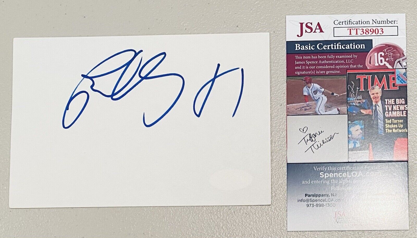 Robby Krieger Signed Autographed 4x6 Card Jsa Certified The Doors