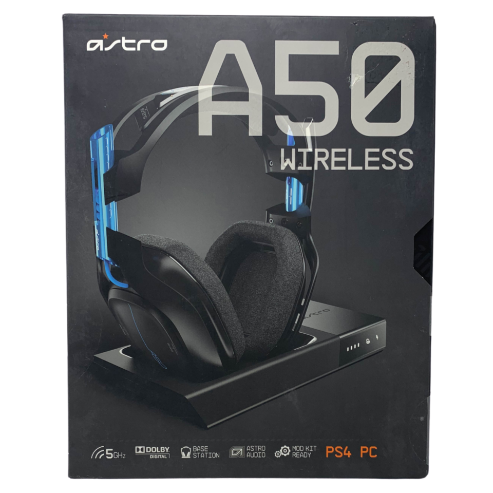 Astro - A50 - Black/blue - Ps4+pc - Wireless Gaming Headset