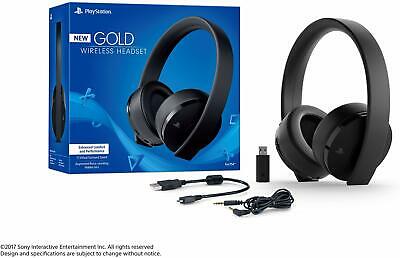 Sony Playstation Gold Wireless Headset 7.1 Surround Sound Ps4 - Black