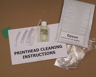 Epson Workforce Wf-3540 Printhead Cleaning Kit (everything Included) 600bro