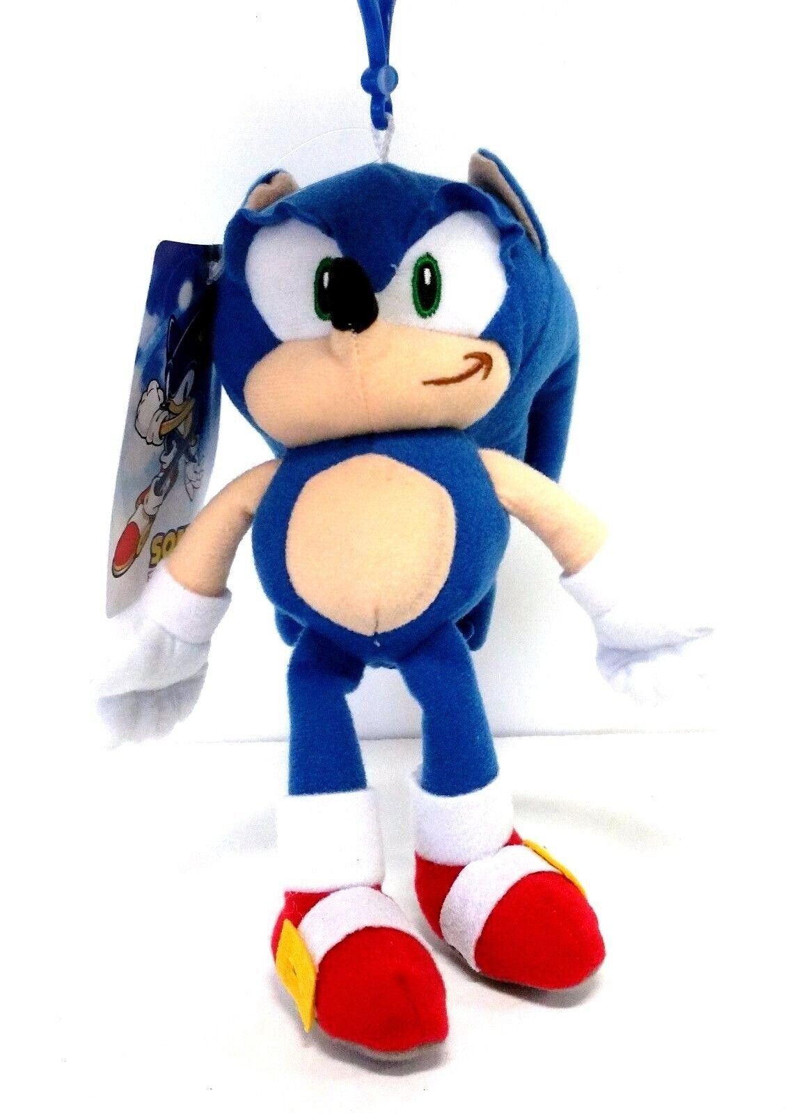 Sonic The Hedgehog Keychain Coin Pouch Plushie 8 Inch