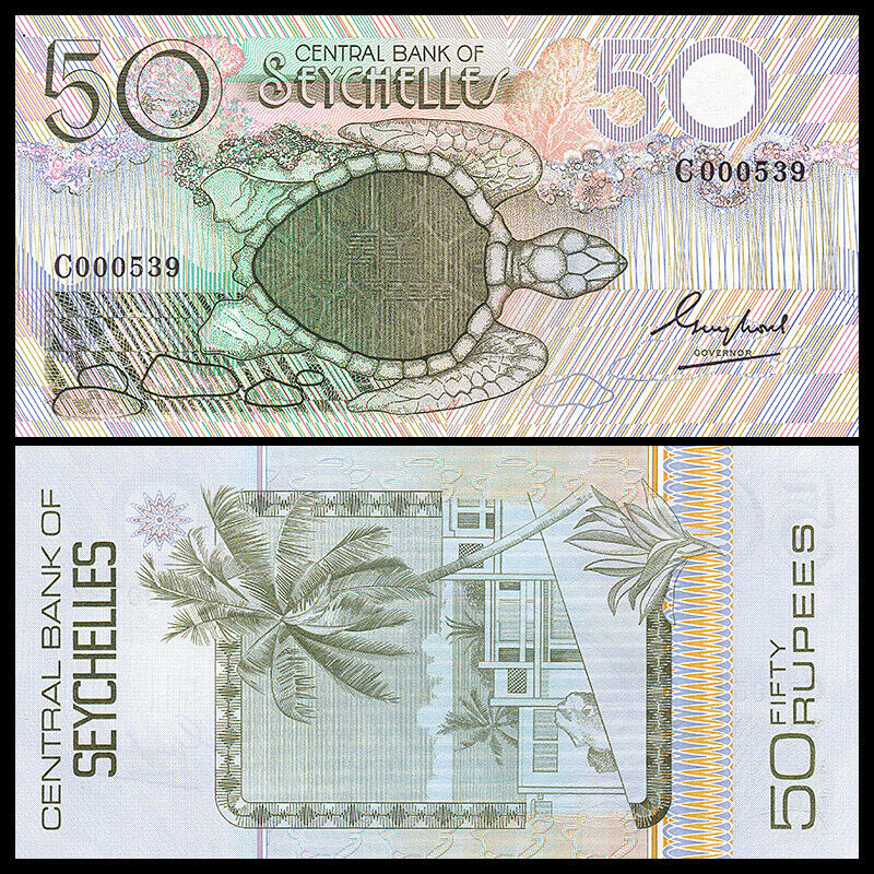 Seychelles 50 Rupees, Nd(1983), P-30a, Unc, Banknotes, Original