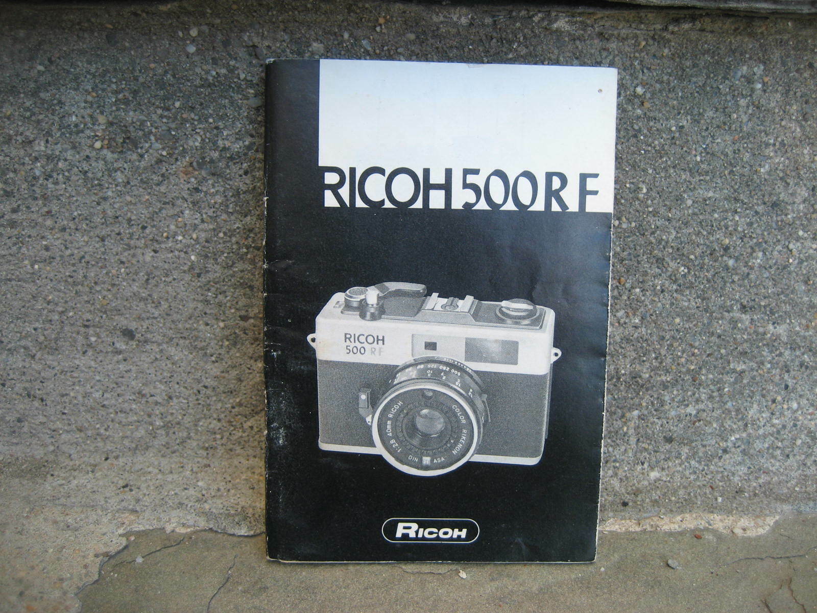 Ricoh 500rf Camera Instructions