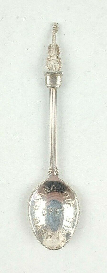 Grand Ole Opry Nashville Souvenir Collectible Spoon Wapw Gt Britain Silver Plate