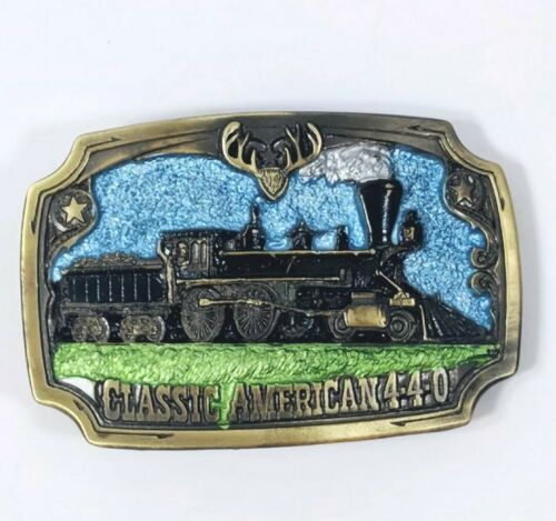 Great American Buckle Co. Steam Locomotive, Classic American 4-4-0 Ho Train