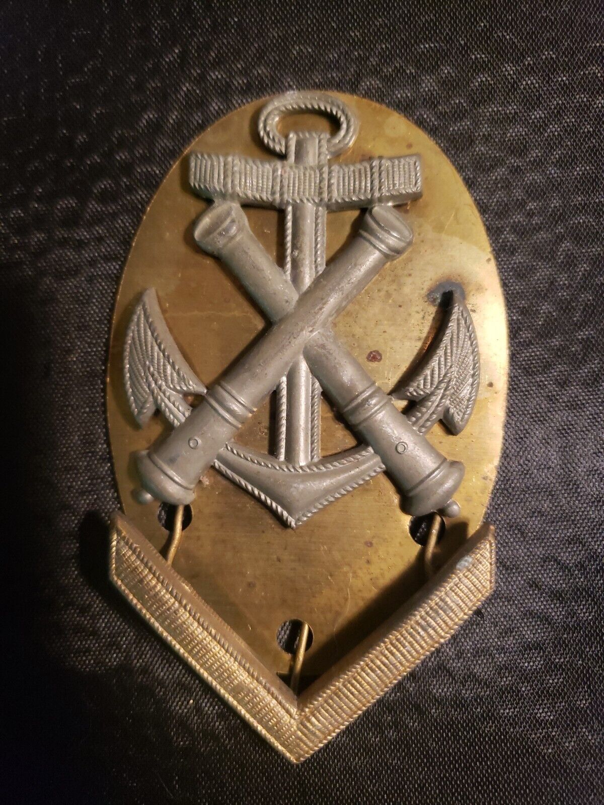 German Kriegsmarine Senior Ordnance Career Sleeve Insignia #2